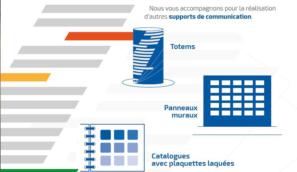 Réalisation de panneau muraux et totem